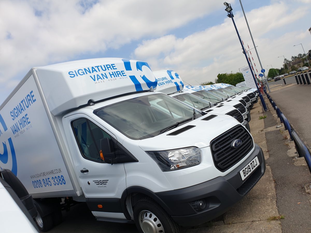 van hire for couriers